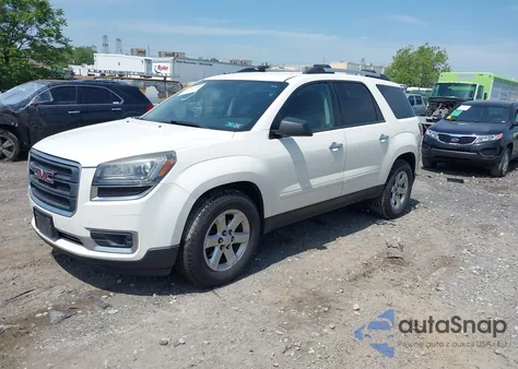 2015 GMC Acadia Sle-1 from USA, damaged, VIN 1GKKVNED7FJ144087